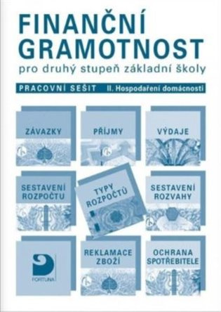 Finanční gramotnost pro 2. st. ZŠ – Hospodaření domácnosti - pracovní sešit II Fortuna
