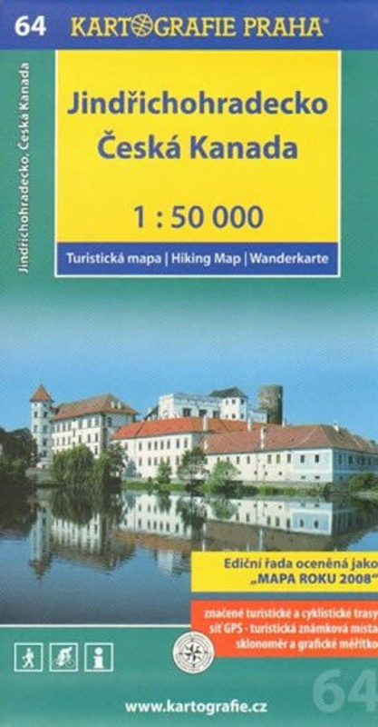 Jindřichohradecko Česká Kanada 1:50 000