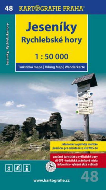 Jeseníky, Rychlebské hory 1:50 000 (turistická mapa)