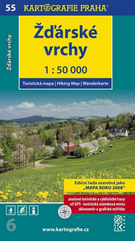 Žďárské vrchy 1:50 000 (turistická mapa)