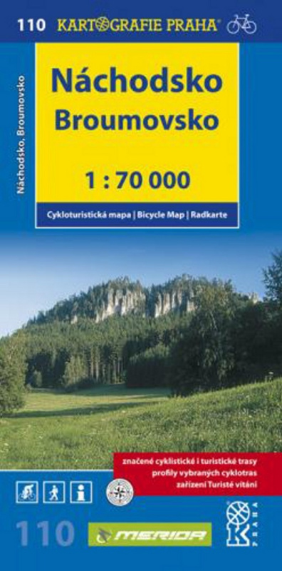 Náchodsko, Broumovsko (cyklomapa 110)