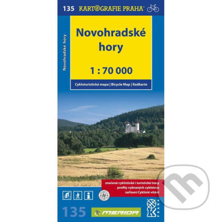 Novohradské hory 1:70 000 (Cykloturistická mapa)
