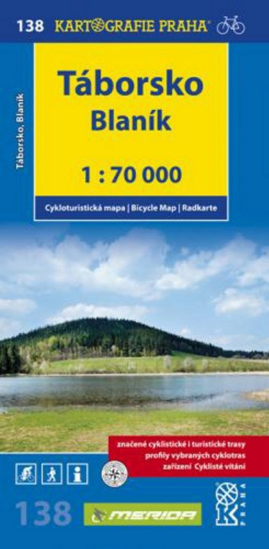 Táborsko Blaník (cyklomapa 1:70 000)