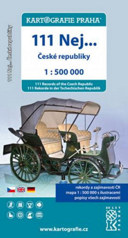 111 nej České republiky - 1:500 000 (tematická mapa)