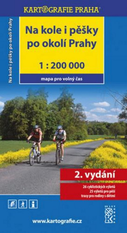 Na kole i pěšky po okolí Prahy (1:200 000)