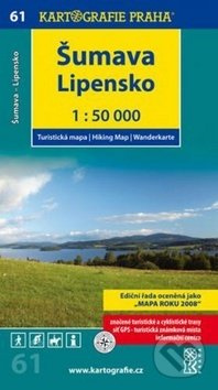 Šumava Lipensko 1:50 000 (mapa 61)