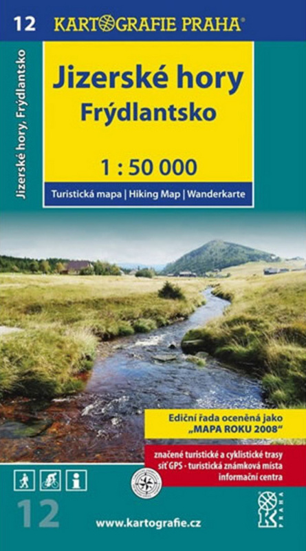 Jizerské hory, Frýdlantsko 1:50 000 (turistická mapa)