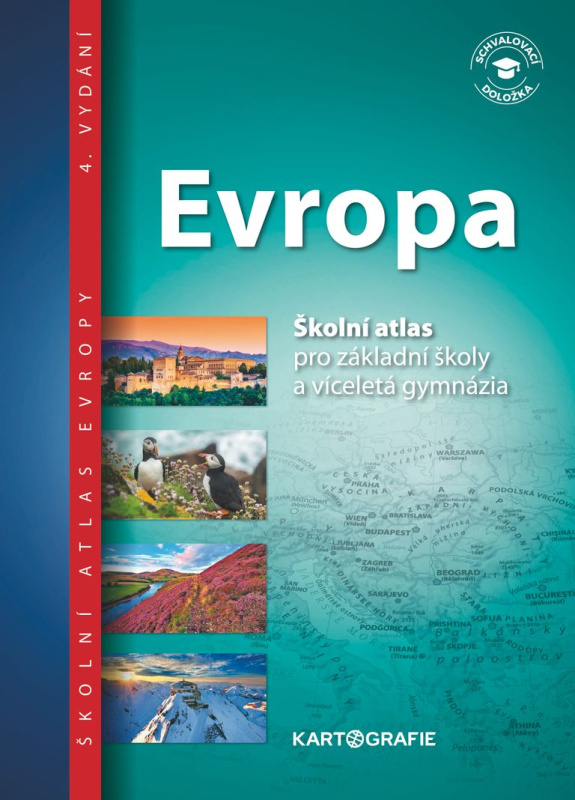 Evropa - školní atlas pro ZŠ a víceletá gymnázia