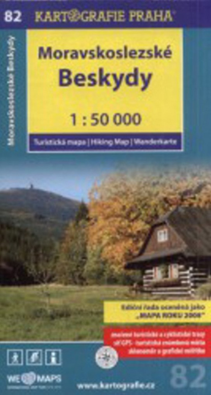 Moravskoslezské Beskydy 1:50 000 (turistická mapa)