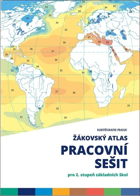 Žakovský atlas - pracovní sešit Kartografie