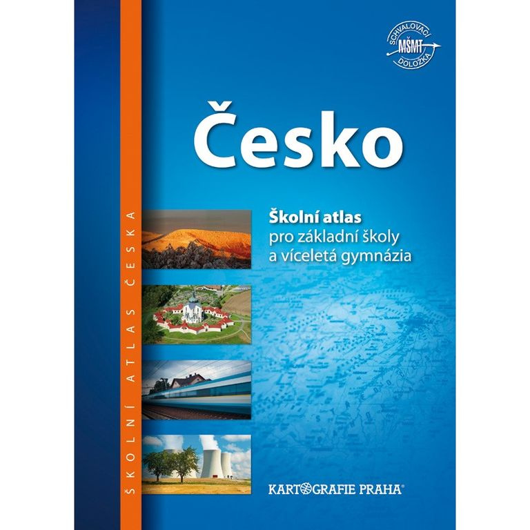 Česko – atlas pro ZŠ a víceletá gymnázia Kartografie