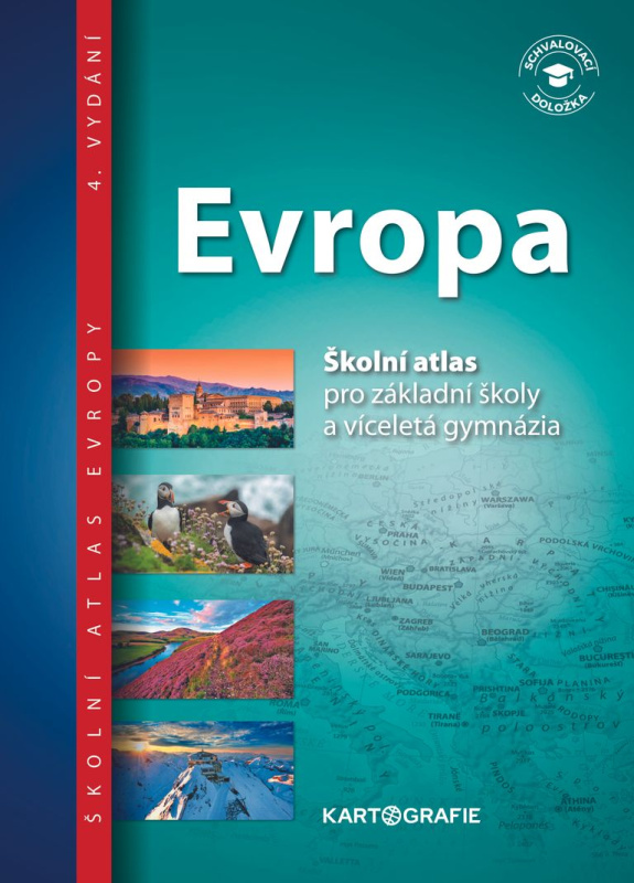 Evropa - Školní atlas pro základní školy a víceletá gymnázia - kol.