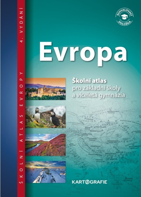 Evropa - Školní atlas pro základní školy a víceletá gymnázia - kol.