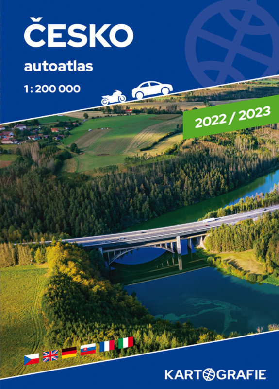 Česko - Velký  autoatlas 1 : 200 000