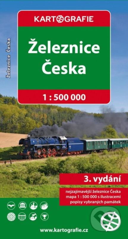 Železnice Česka 1 : 500 000