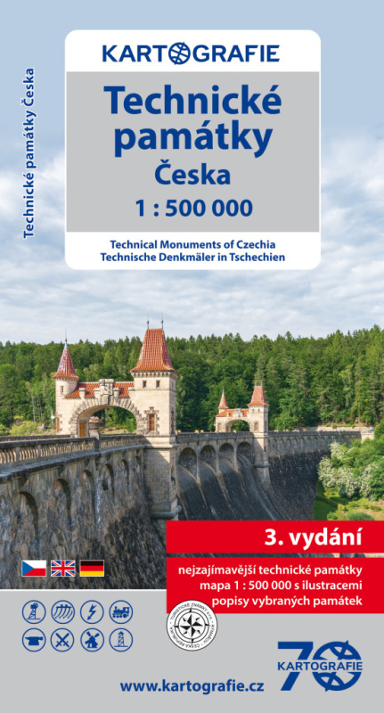 Technické památky Česka (1:500 000 tematická mapa)