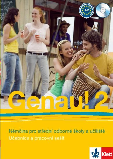 Genau! 2 učebnice s PS + CD