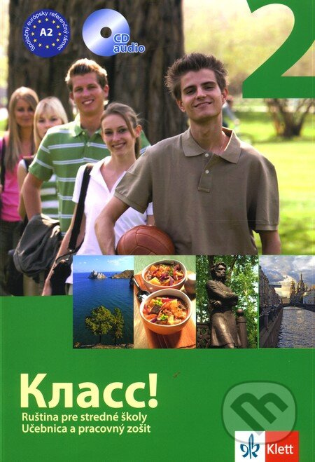 Klass 2 - Ruština pre stredné školy (Učebnica + pracovný zošit + 2 CD) - kniha z kategorie Jazykové učebnice a slovníky