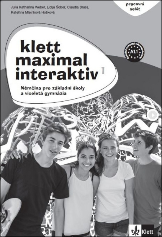 Klett Maximal Interaktiv 1 (A1.1) - pracovní sešit černobílý Klett nakladatelství