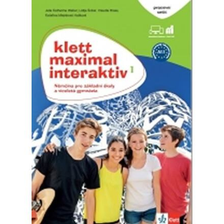 Klett Maximal Interaktiv 1 (A1.1) - pracovní sešit barevný s kódem k interaktivnímu obsahu Klett nakladatelství
