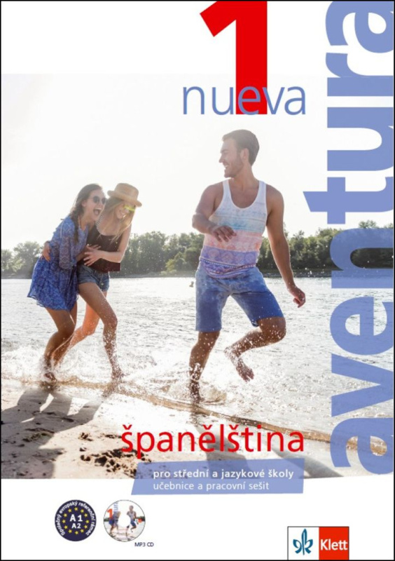 Aventura nueva 1 A1-A2 učebnice s pracovním sešitem + MP3 Klett nakladatelství