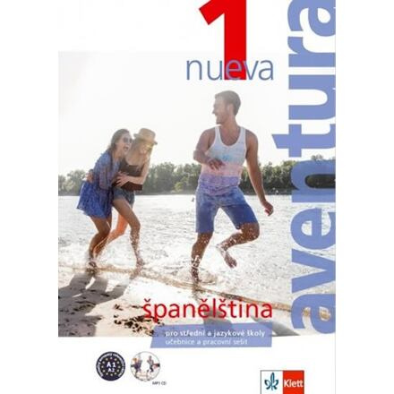 Aventura nueva 1 A1-A2 učebnice s pracovním sešitem + MP3 Klett nakladatelství