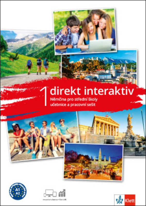 Direkt interaktiv 1 (A1-A2) – učebnice a pracovní sešit + kód Klett nakladatelství