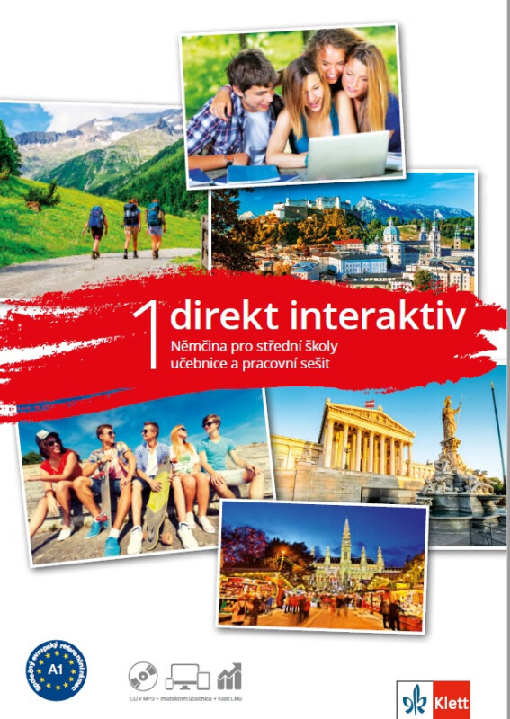 Direkt interaktiv 1 (A1-A2) – učebnice a pracovní sešit + kód Klett nakladatelství