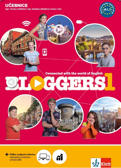 Bloggers 1 A1.1 učebnice Klett nakladatelství