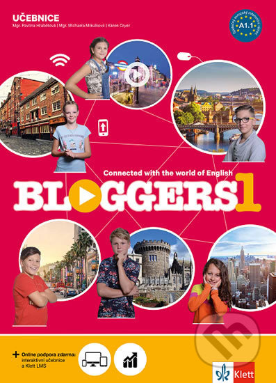 Bloggers 1 A1.1 učebnice Klett nakladatelství