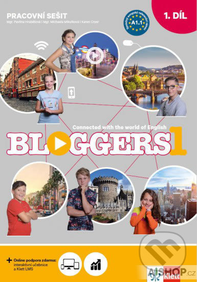 Bloggers 1 (A1.1) – 2 dílný pracovní sešit + žákovská licence Klett nakladatelství