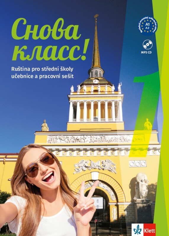 Snova Klass! 1 A1 učebnice s pracovním sešitem + azbuka Klett nakladatelství