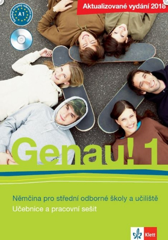 Genau! 1 - Učebnice s pracovním sešitem a Audio MP3+ BERUF Klett nakladatelství