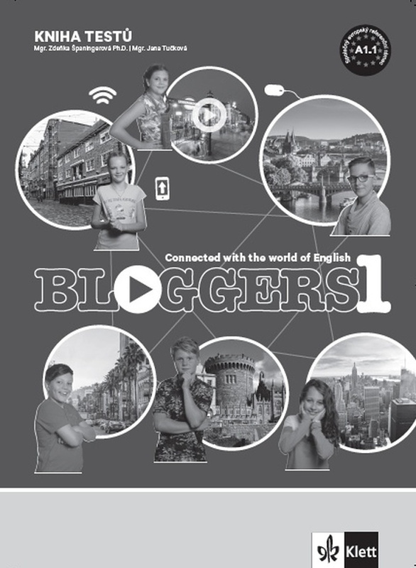 Bloggers 1 A1.1 kniha testů Klett nakladatelství