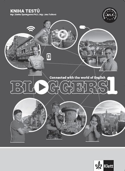Bloggers 1 A1.1 kniha testů Klett nakladatelství