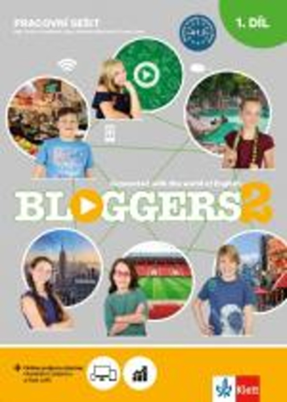 Bloggers 2 (A1.2) - 2dílný pracovní sešit + žákovská licence Klett nakladatelství