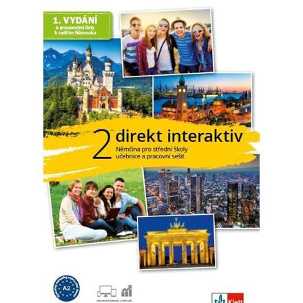 Direkt interaktiv 2 (A2) – učebnice a pracovní sešit + kód Klett nakladatelství