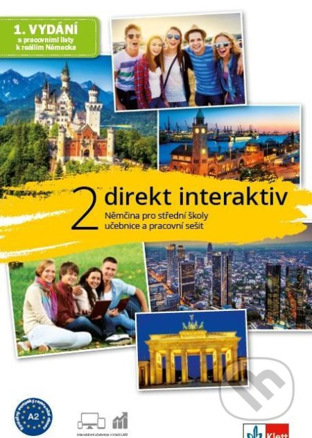 Direkt interaktiv 2 (A2) – učebnice a pracovní sešit + kód Klett nakladatelství