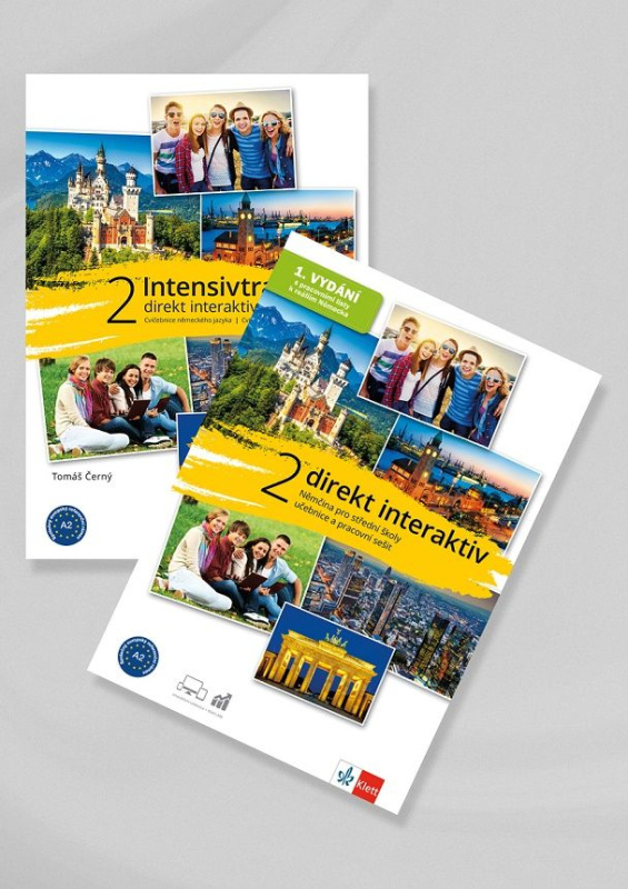 Direkt interaktiv 2 (A2) – učebnice s prac. sešitem + Intensivtrainer Klett nakladatelství
