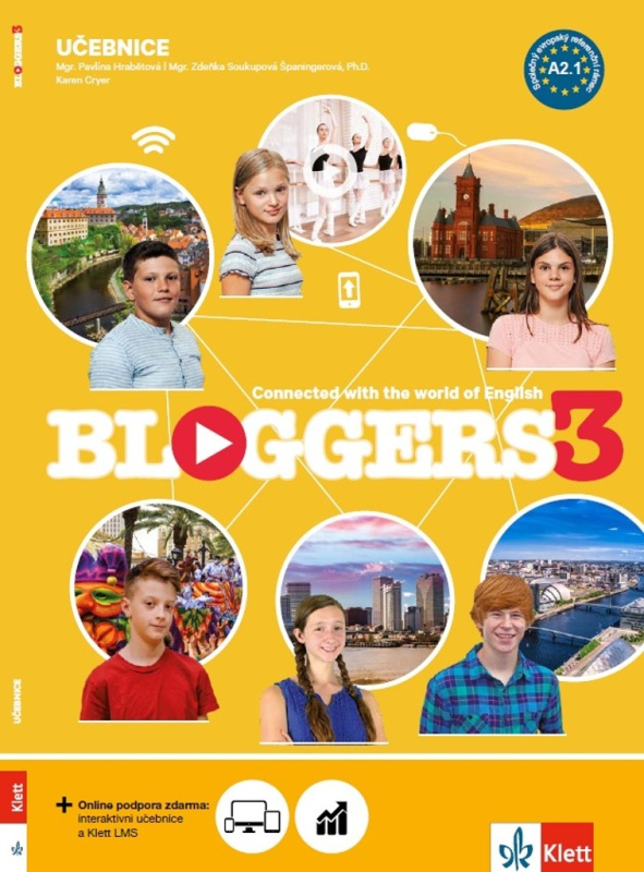 Bloggers 3 (A2.1) - učebnice Klett nakladatelství
