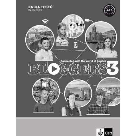 Bloggers 3 (A2.1) – kniha testů Klett nakladatelství