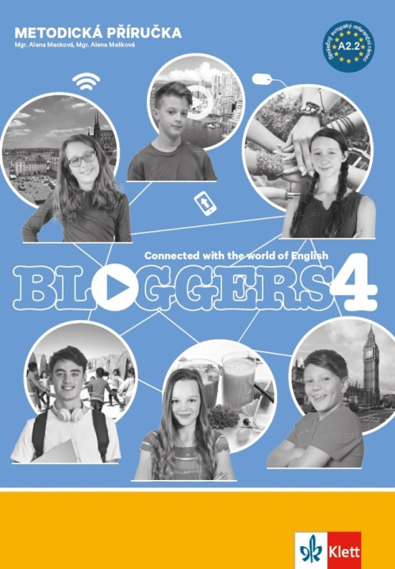 Bloggers 4 (A2.2) – metodická příručka s 2 DVD + učitelská licence Klett nakladatelství
