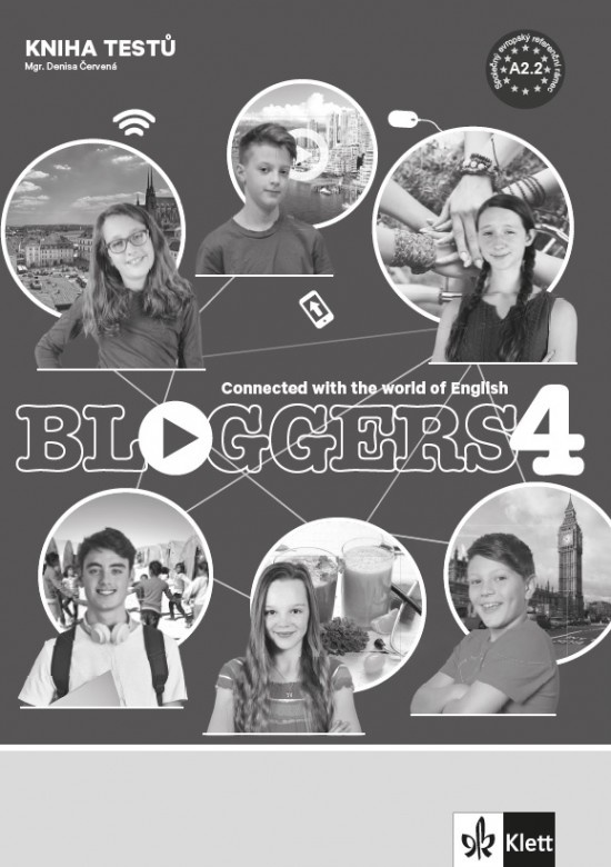 Bloggers 4 (A2.2) – kniha testů Klett nakladatelství