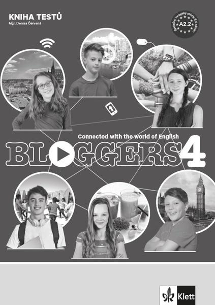 Bloggers 4 (A2.2) – kniha testů Klett nakladatelství