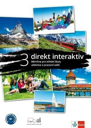 Direkt interaktiv 3 (B1) – učebnice s prac. sešitem + MP3/Videa ke stažení + žák. licence (18 měsíců) Klett nakladatelství