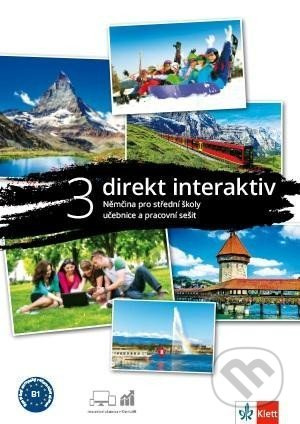 Direkt interaktiv 3 (B1) – učebnice s prac. sešitem + MP3/Videa ke stažení + žák. licence (18 měsíců) Klett nakladatelství