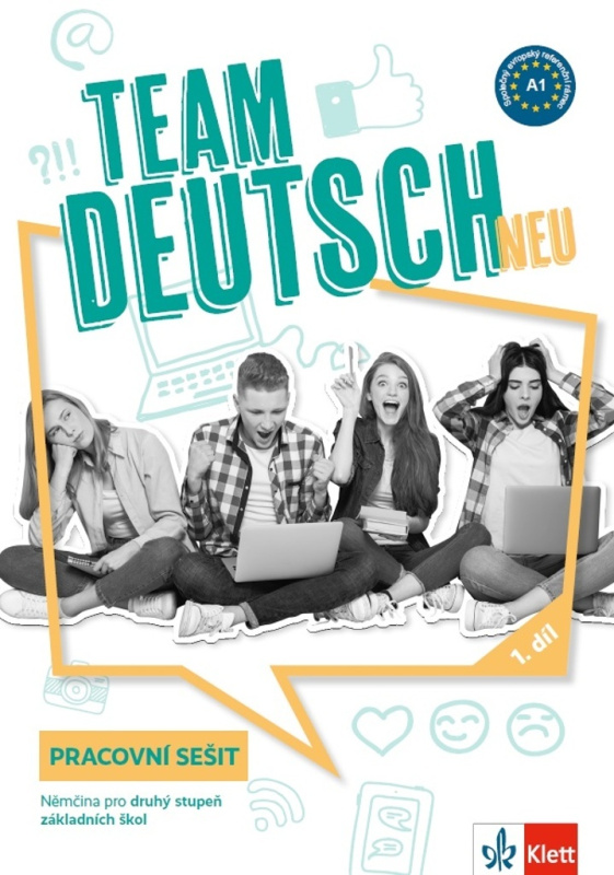 Team Deutsch neu 1 (A1) – 2dílný pracovní sešit s gram. přehledem Klett nakladatelství