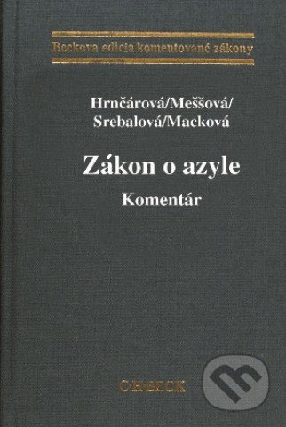 Zákon o azyle (Komentár) - kniha z kategorie Mezinárodní vztahy