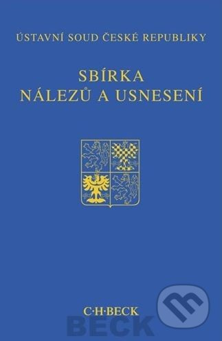 Sbírka nálezů a usnesení 65 (Bez CD) - kniha z kategorie Ústavní právo