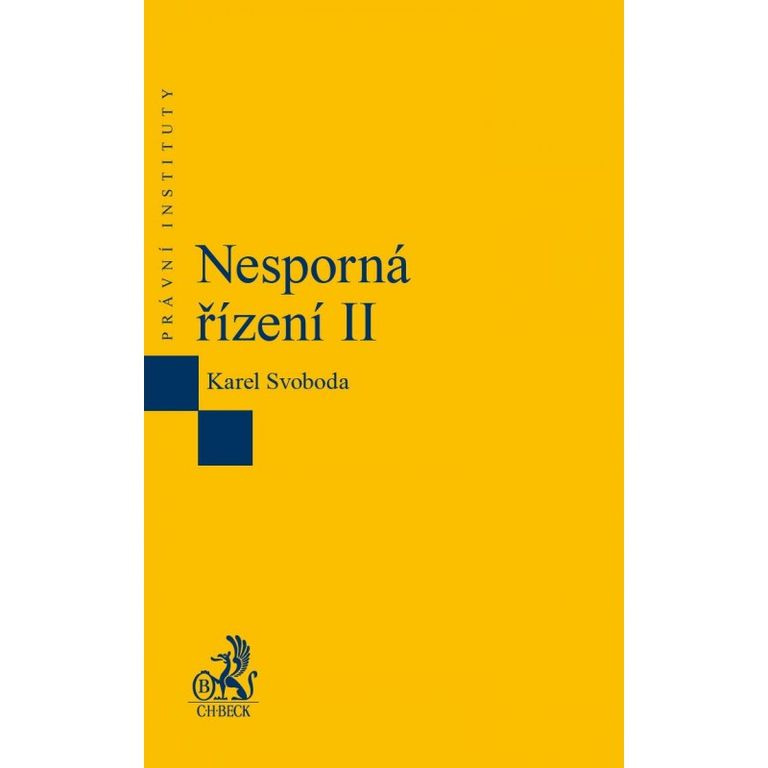 Nesporná řízení II - Karel Svoboda - kniha z kategorie Rodinné právo